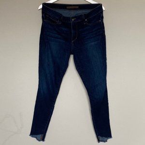 Joe's Jeans with Frayed Curved Hem